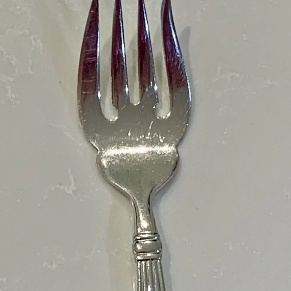 Reed & Barton Crescendo Salad Fork 18/8 Stainless Glossy